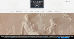 Desktop Screenshot of marmorinoveneziano.it